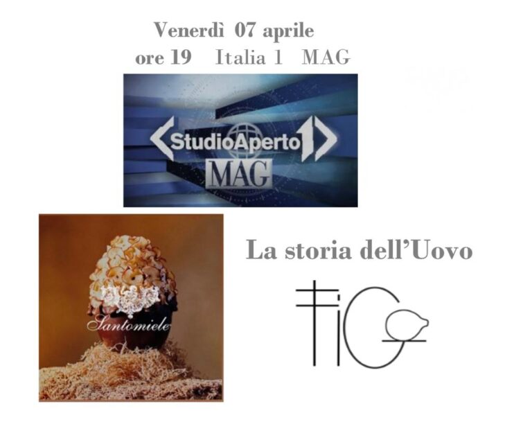La Santomiele ospite a Studio Aperto – MAG – La storia dell’Uovo Figo